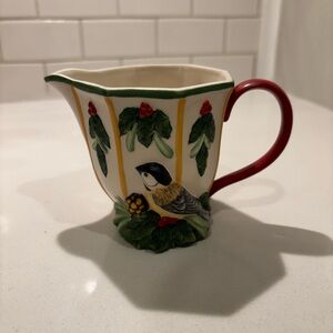 Lenox Winter Greetings Christmas Bird Creamer